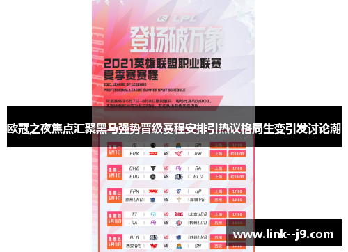 欧冠之夜焦点汇聚黑马强势晋级赛程安排引热议格局生变引发讨论潮 欧冠之夜焦点汇聚黑马强势晋级赛程安排引热议格局生变引发讨论潮
